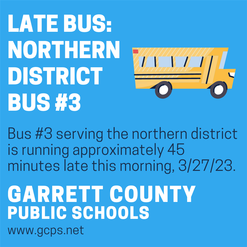  Infographic detailing a late bus as described in the story.